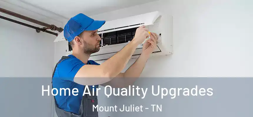  Home Air Quality Upgrades Mount Juliet - TN